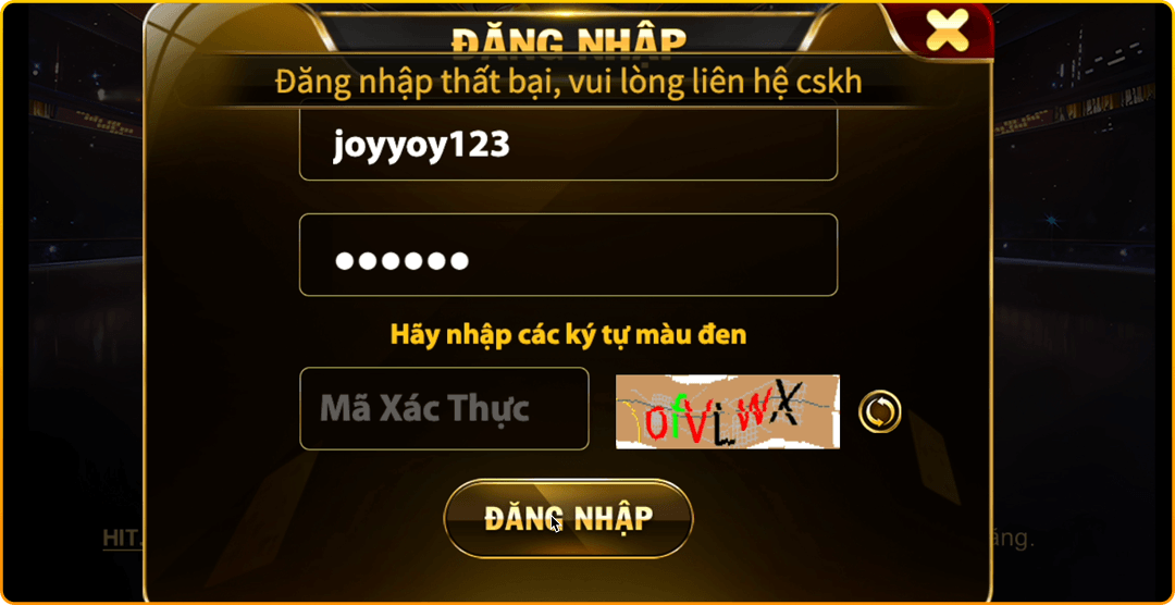 Minh họa chặn đăng nhập từ trình duyệt