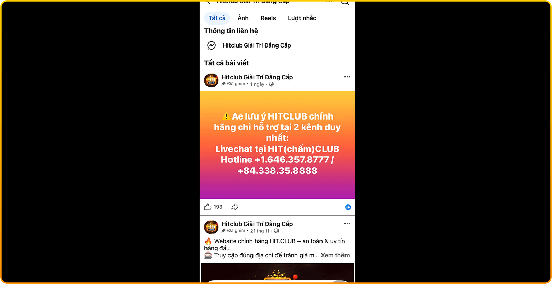 Cảnh báo không gửi thông tin qua Telegram